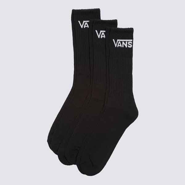 Producto - VANS Medias Classic Crew Tripack color negro