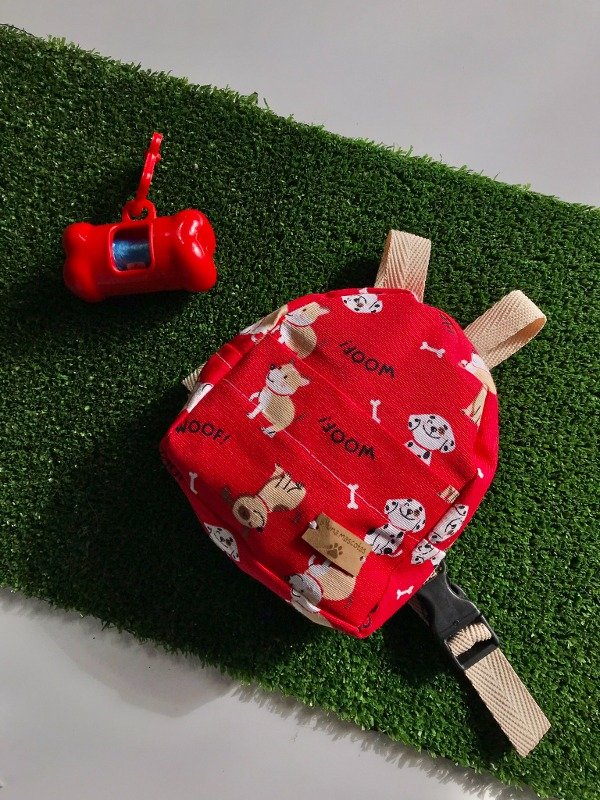 Producto - Mochi pretal roja Perritos