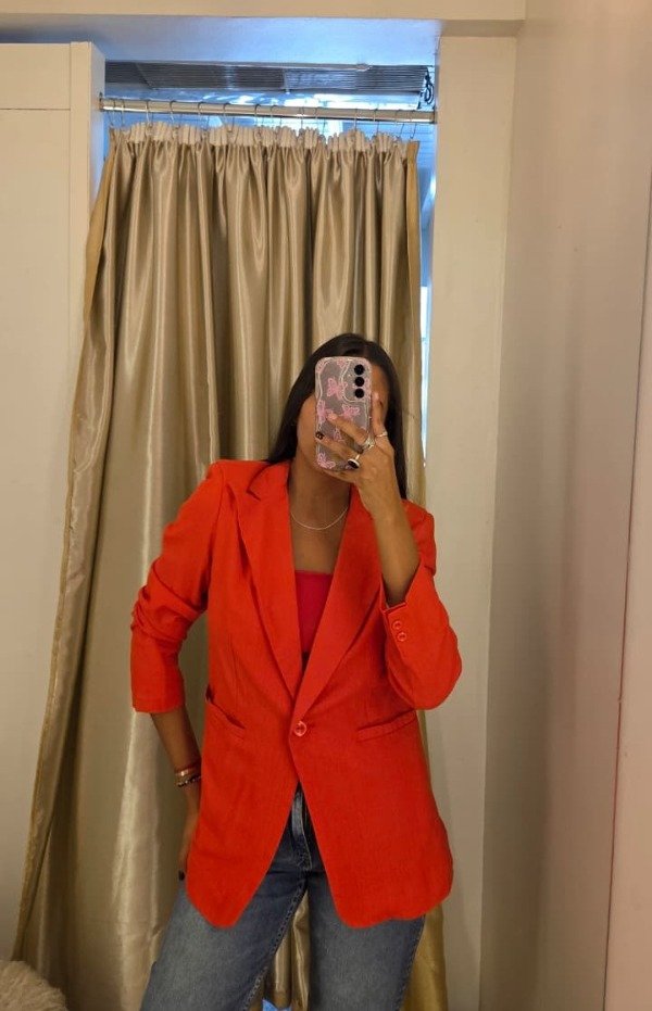 Producto - BLAZER BARROCO ROJO