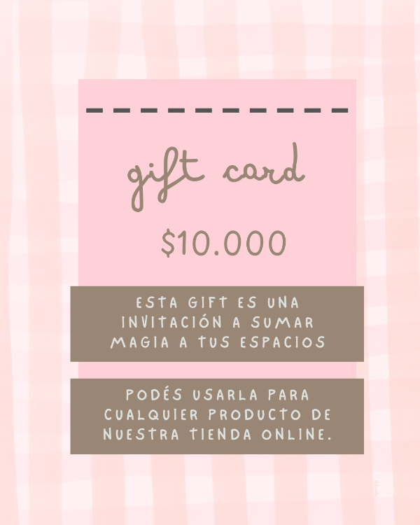 Producto - Gift card 10.000