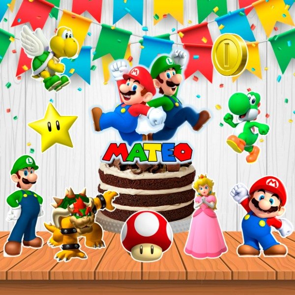 Producto - Toppers Mario Bros