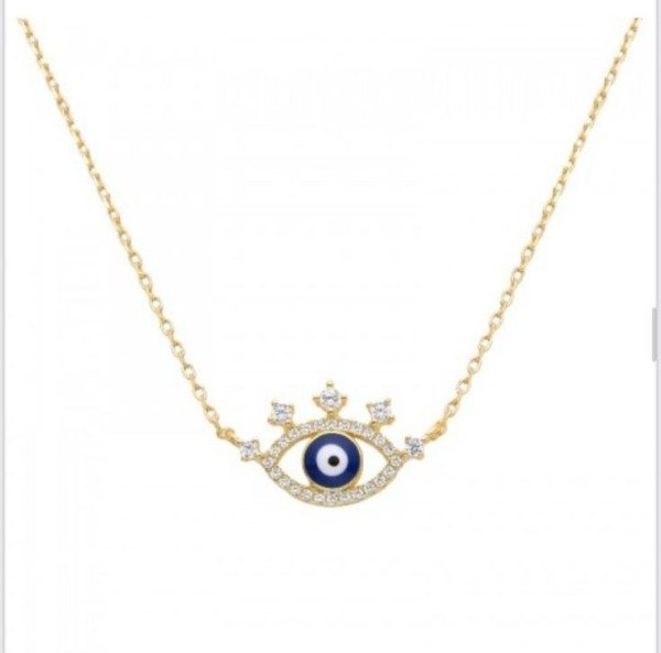 Producto - Conjunto Ojo Turco Plata-925