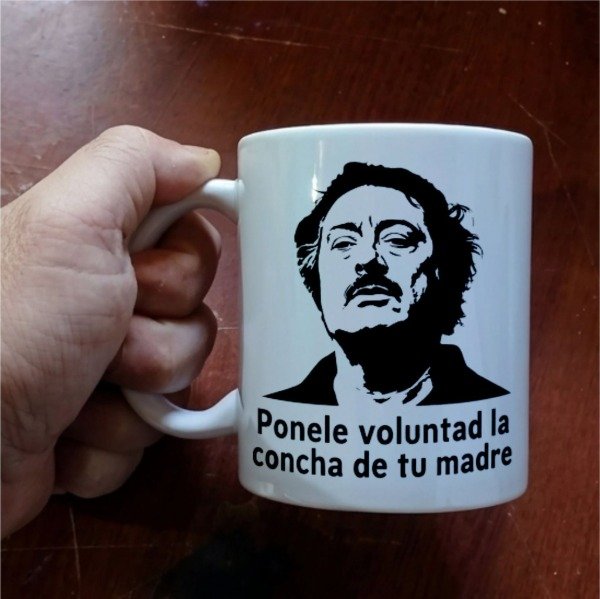 Producto - Taza ceramica  ponele voluntad la conch de tu madre