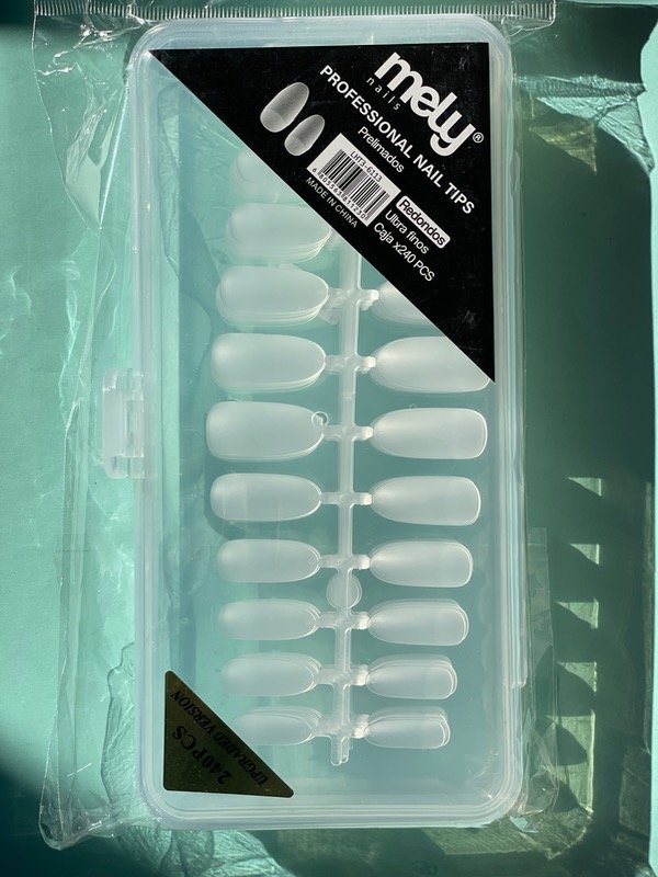 Producto - Tips Mely prelimados REDONDOS 240un