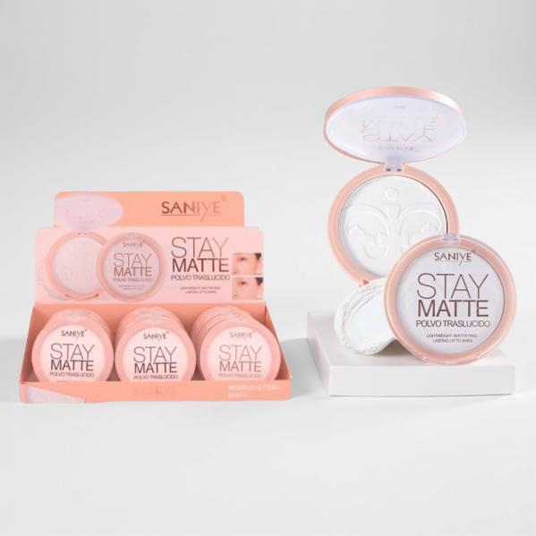 Producto - POLVO TRANSLÚCIDO MATTE - SANIYE