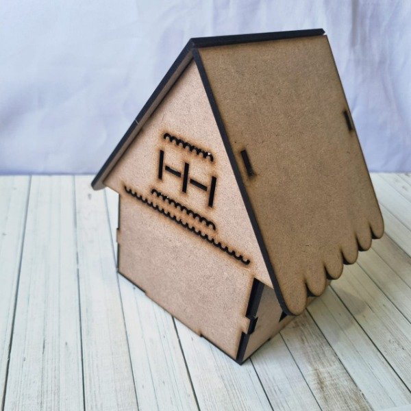 Producto - Casita 3d 15 cm alto - 2
