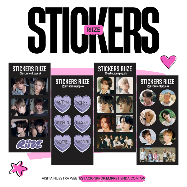 Producto - STICKERS RIIZE