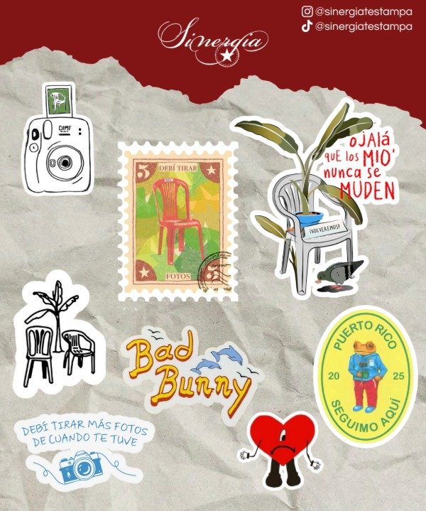 Producto - Stickers - Bad Bunny