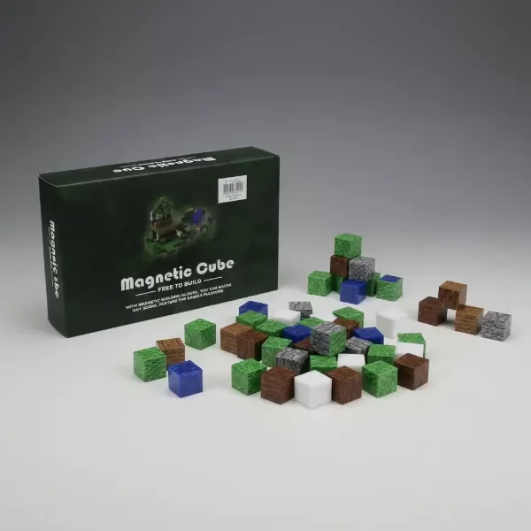 Producto - Cubos Magnéticos Minecraft - 80 PCS