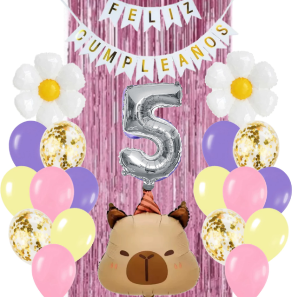 Producto - Set capibara 38 piezas