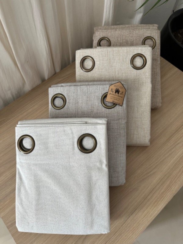 Producto - Cortina black out de lino