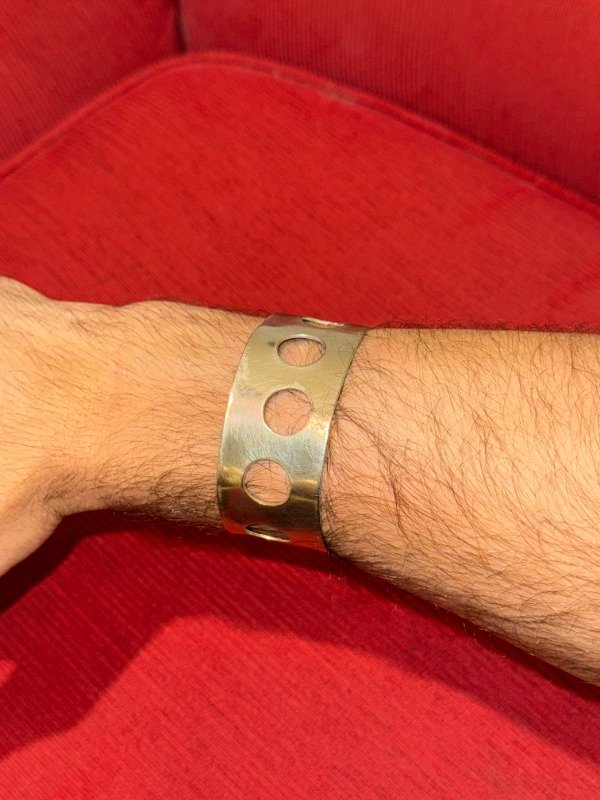 Producto - pulsera circulos alpaca