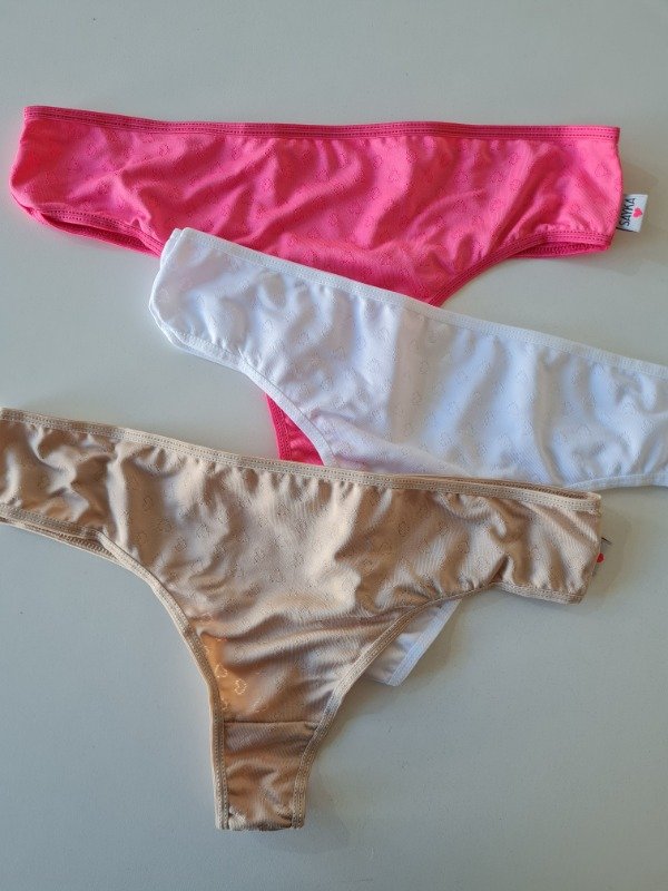 Producto - Pack x3 culotte less de microfibra - 10513