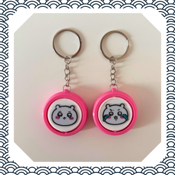 Producto - Llavero Spinner Chiikawa Kawaii - Anime