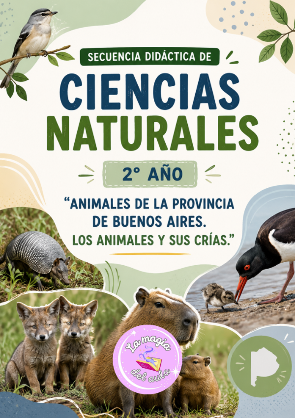 Producto - Secuencia didáctica "Los animales y sus crías" 2do año