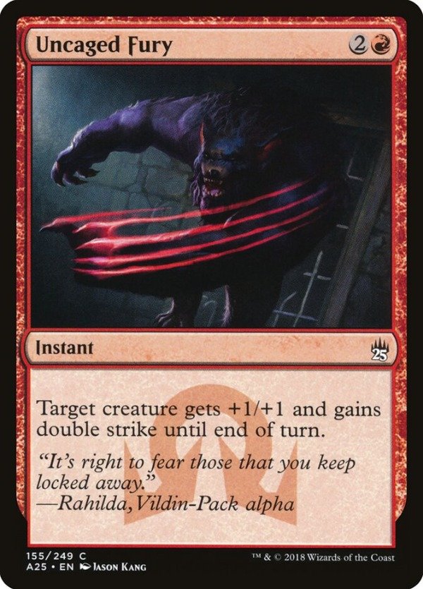 Producto - Uncaged Fury #155  Masters 25
