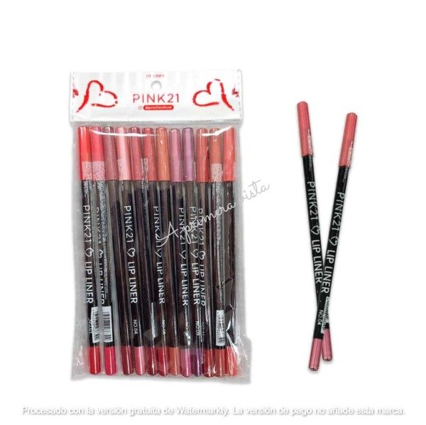 Producto - Delineador de labios pink 21 c/u