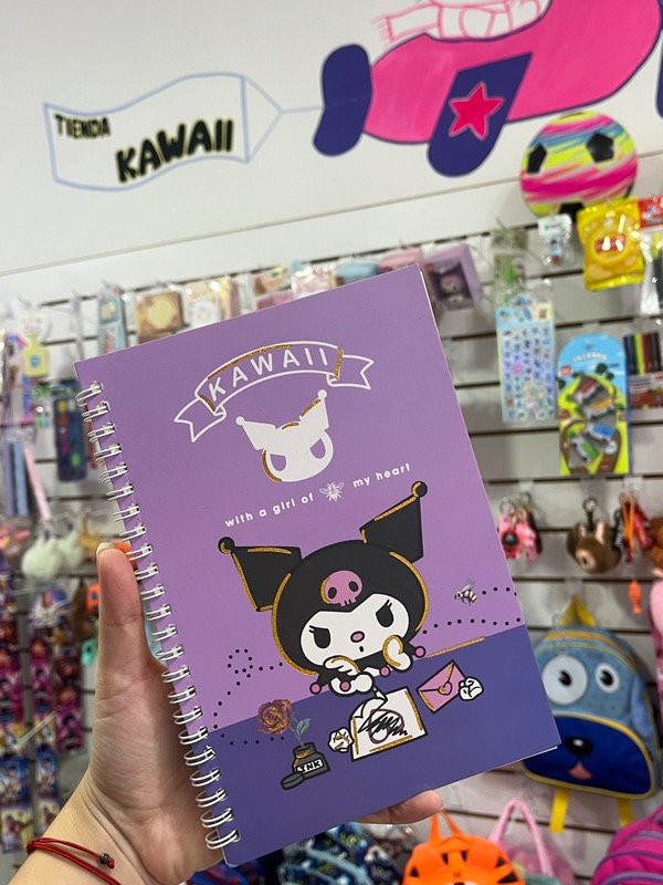 Producto - Cuaderno espiral KUROMI
