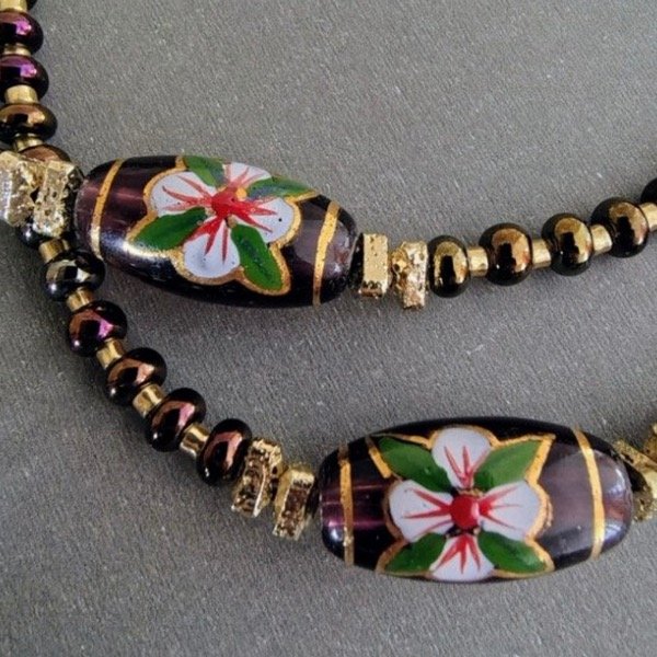 Producto - Collar India II (dije pasante esmaltado)