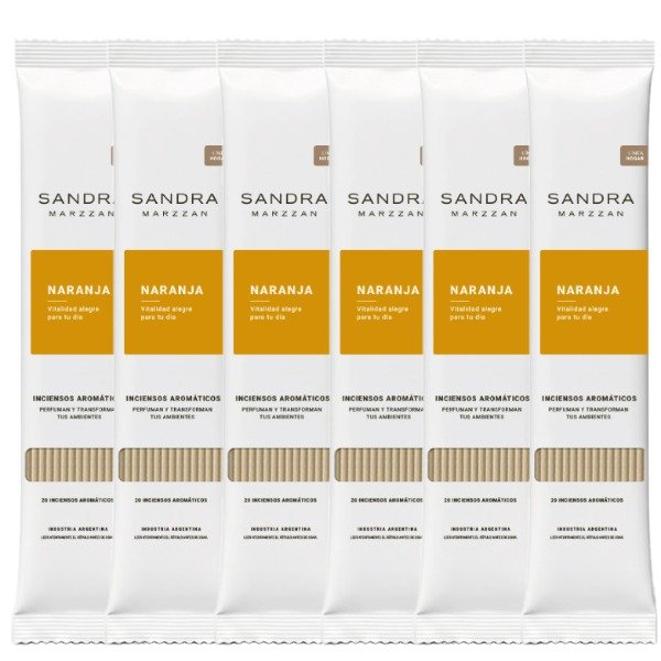 Producto - Incienso Aromático Naranja 20u