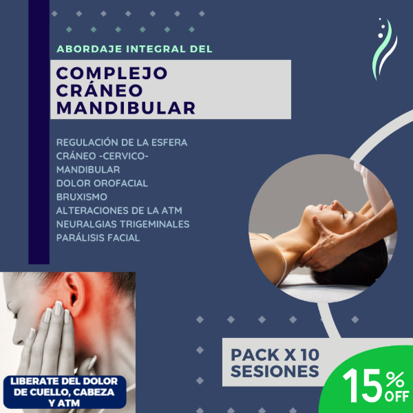 Producto - Abordaje Integral de ATM, Cuello y Cabeza. (Presencial. Pack X 10 sesiones)