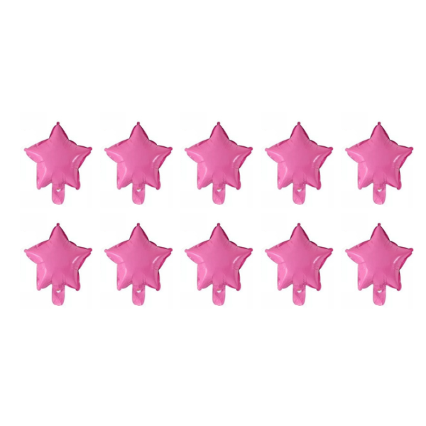 Producto - Globo mini estrella 5" color rosa x10un