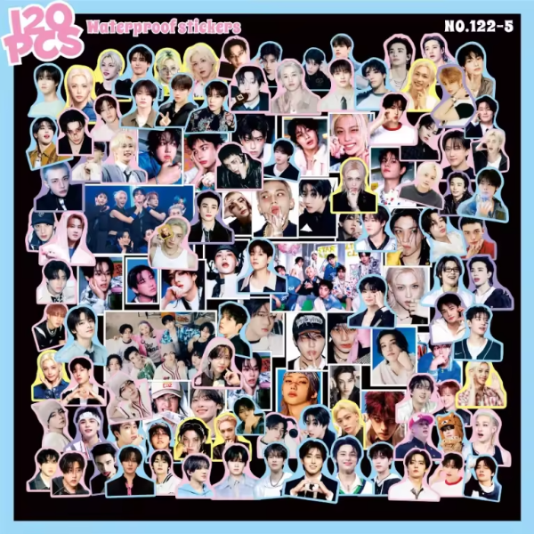 Producto - 120 Sticker Stray Kids Karma PVC