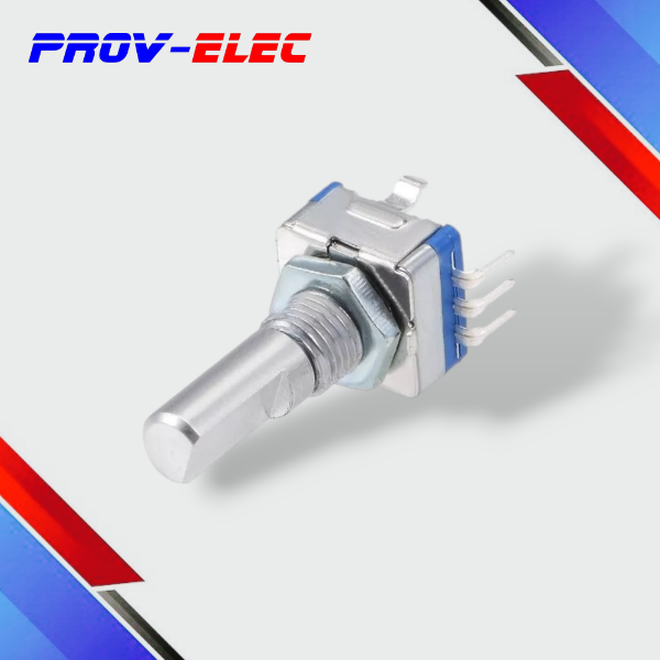 Producto - ENCODER ROTATIVO C/ PULSADOR 20 PULSOS x VUELTA