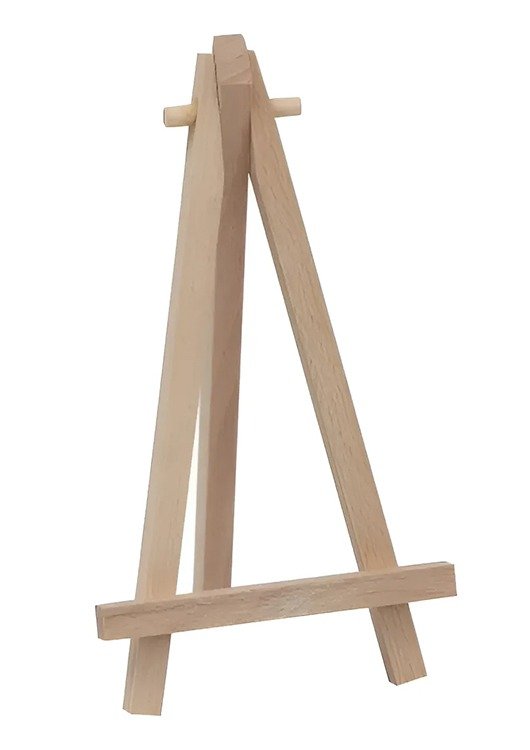 Producto - Atril Expositor Soporte Libros Bastidor 24 cm Madera