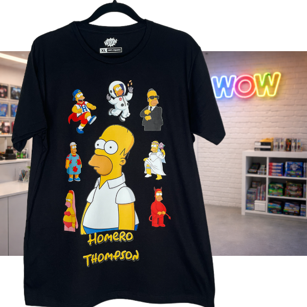 Producto - Remera Homero Rosca infierno