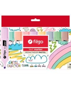 Producto - RESALTADOR FILGO PASTEL X 18 UNIDADES