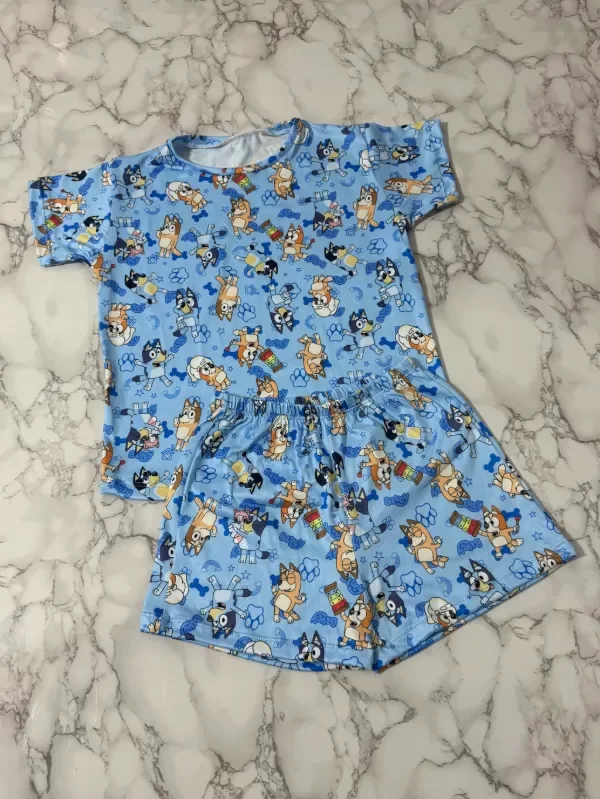 Producto - Pijama Bluey full print manga corta niños