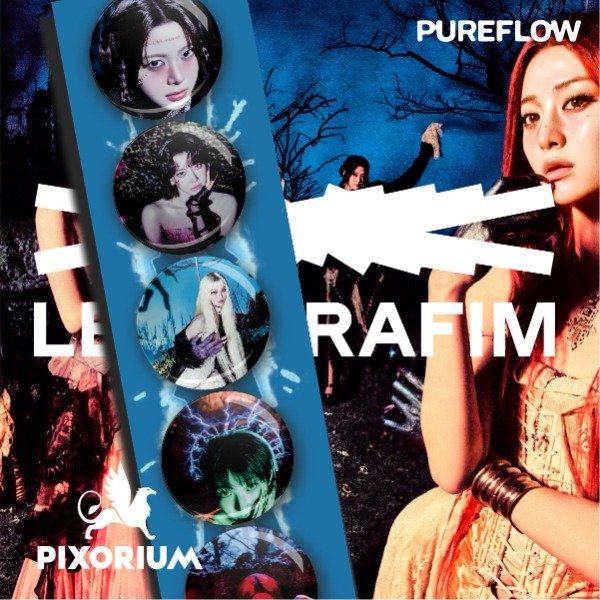 Producto - LE SSERAFIM - PUREFLOW (BIRCH SCAR / PEONY ROOM)