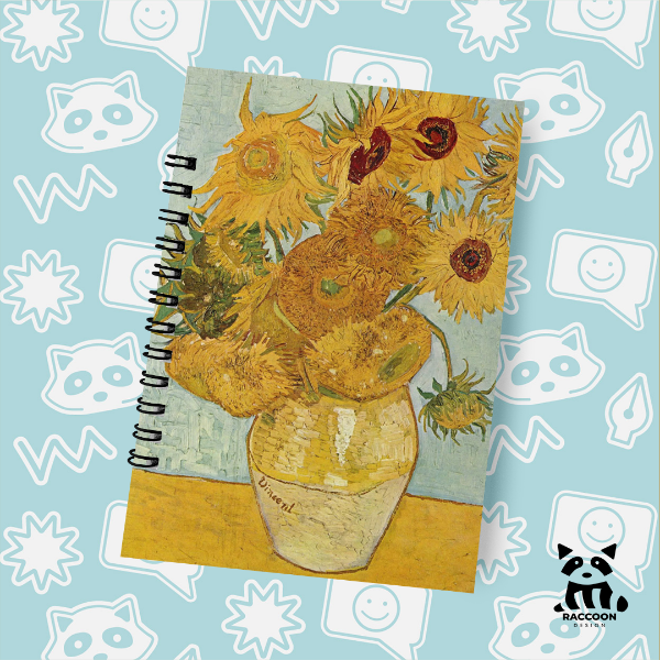 Producto - Cuaderno Los Girasoles - Van Gogh