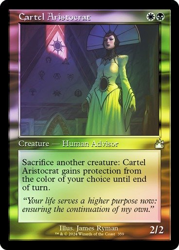 Producto - Cartel Aristocrat (Retro Frame Foil)