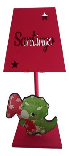 Producto - Centros De Mesa Decorados Dinos Bebe 6u Luz Led - 4