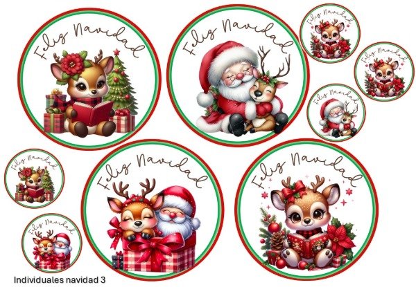 Producto - LAMINA NAVIDAD INDIVIDUAL 3
