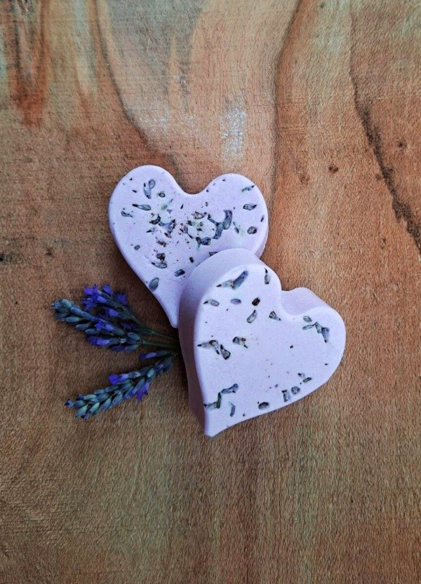 Producto - Jabón corazón de lavanda