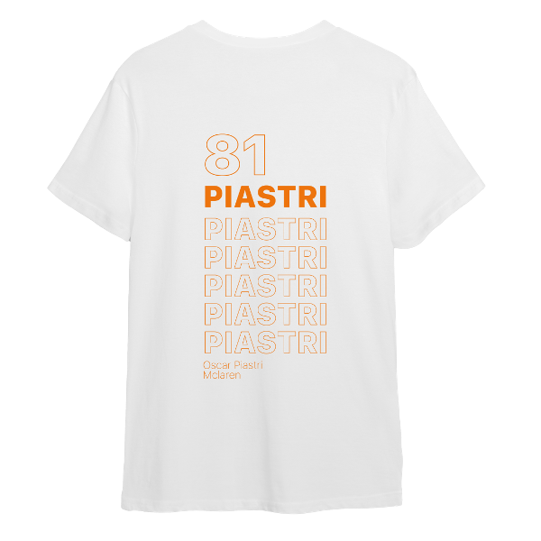 Remera Oscar Piastri #1