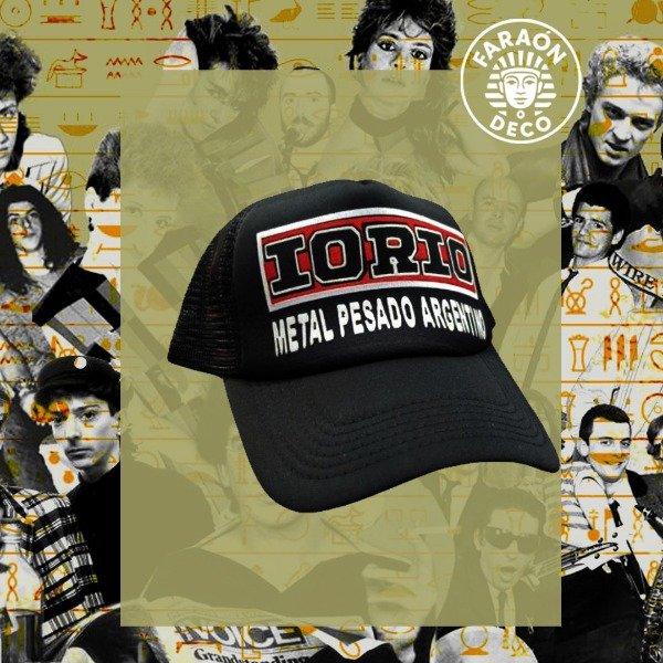 Producto - Gorra Iorio Metal Pesado Negra