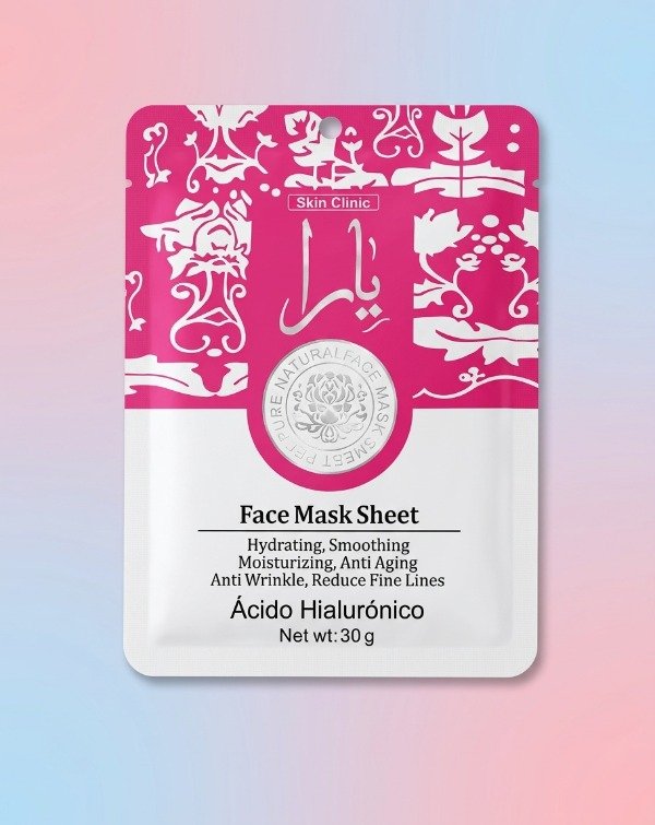 Producto - Mascarilla Facial Árabe - Fucsia - 0