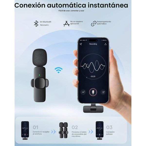 Producto - Kit Palo Celeste + Micrófono K9 - 3
