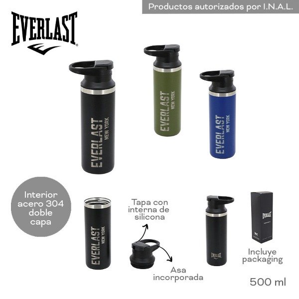 Producto - BOTELLA TÉRMICA EVERLAST COD 18392B - 0