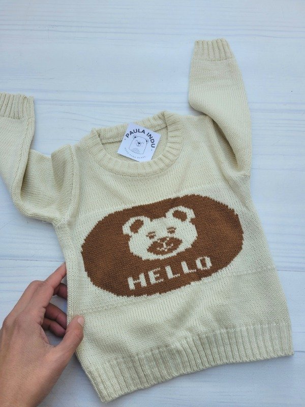 Producto - SWEATER BEAR HELLO - transferencia 14.790 - 1