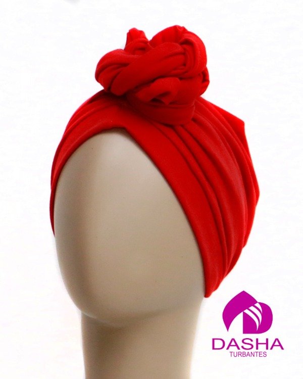 Producto - Turbante Emilia Rojo