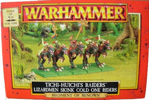 Producto - Dogs Of War Tichi - Huichis Raiders Lizardmen Skink  - Regiment of Renown. NUEVO