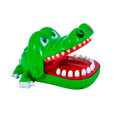 Producto - JUEGO COCODRILO QUE MUERDE EN CAJA 15X15X9CM