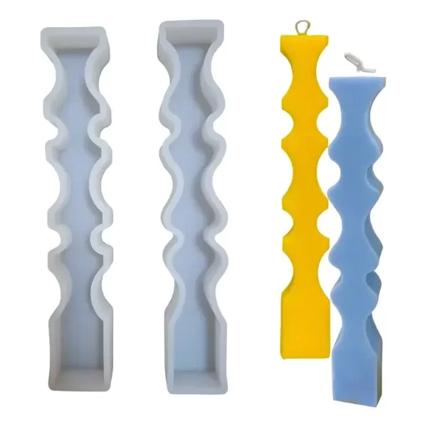 Producto - Set x2 velones irregulares largos - 3