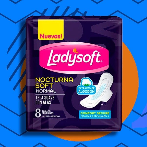 Producto - LADYSOFT NOCTURNA X 8UNI