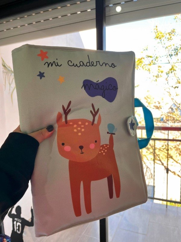 Producto - Cuaderno mágico Ciervo Aqua